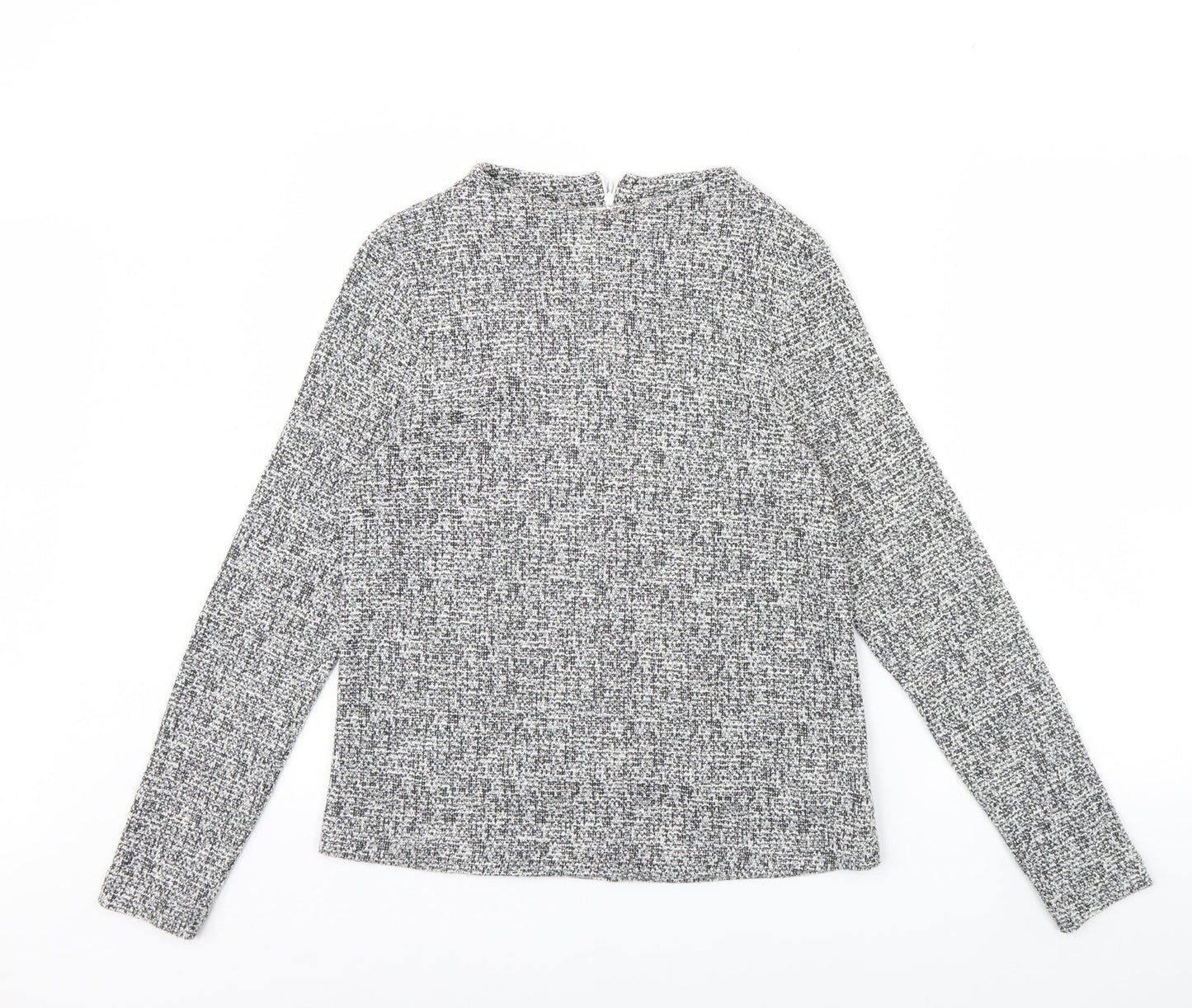 Womens UK Size 10 M&s Black Pullover Jumper