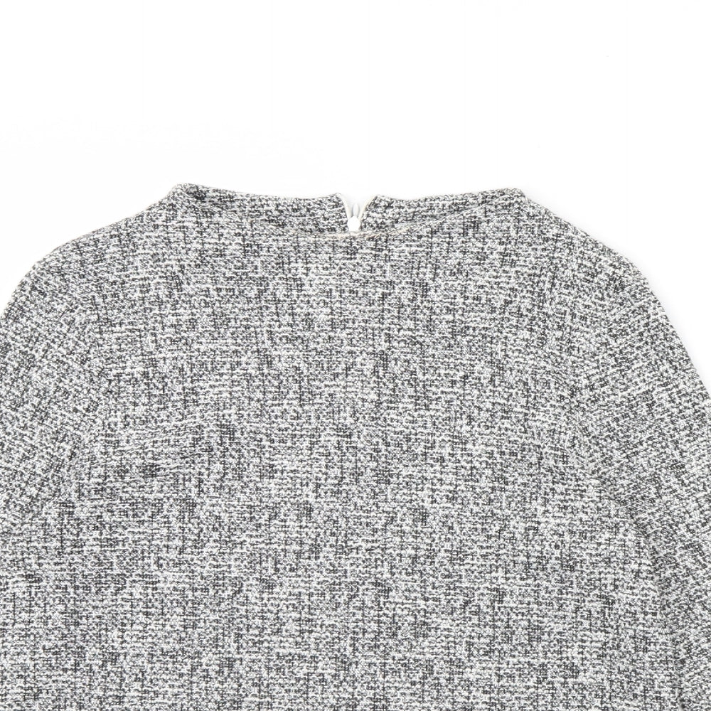Womens UK Size 10 M&s Black Pullover Jumper