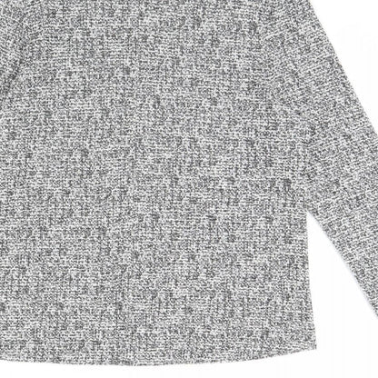 Womens UK Size 10 M&s Black Pullover Jumper