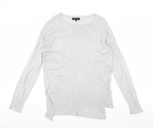 Womens UK Size 10 New Look Grey Pullover Jumper