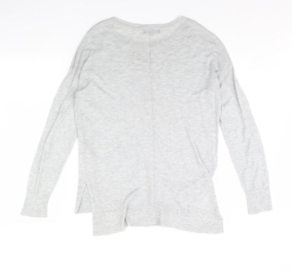 Womens UK Size 10 New Look Grey Pullover Jumper