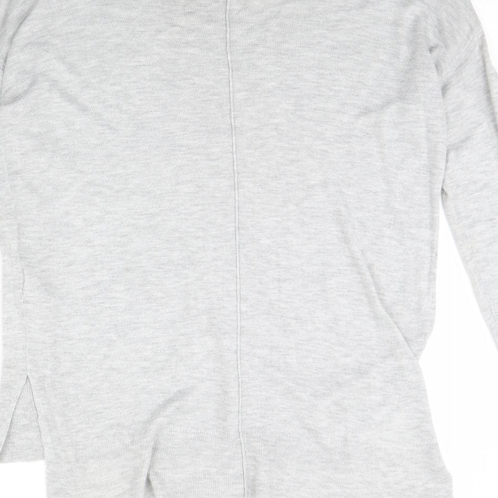 Womens UK Size 10 New Look Grey Pullover Jumper