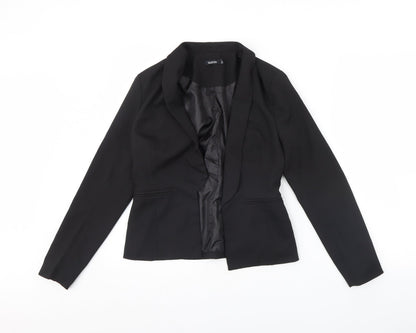 Womens UK Size 8 Boohoo Black Jacket