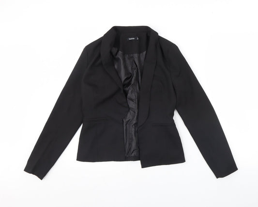 Womens UK Size 8 Boohoo Black Jacket