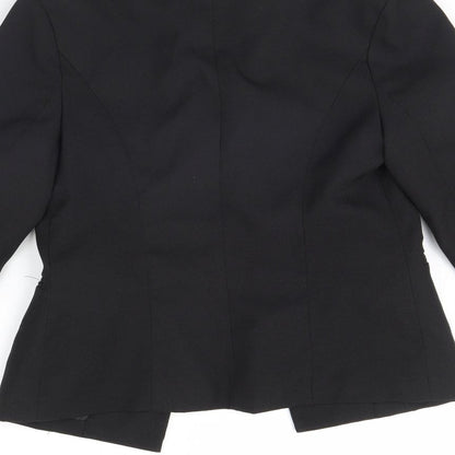 Womens UK Size 8 Boohoo Black Jacket