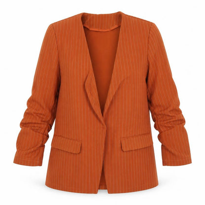 Womens UK Size S Villa Brown Jacket