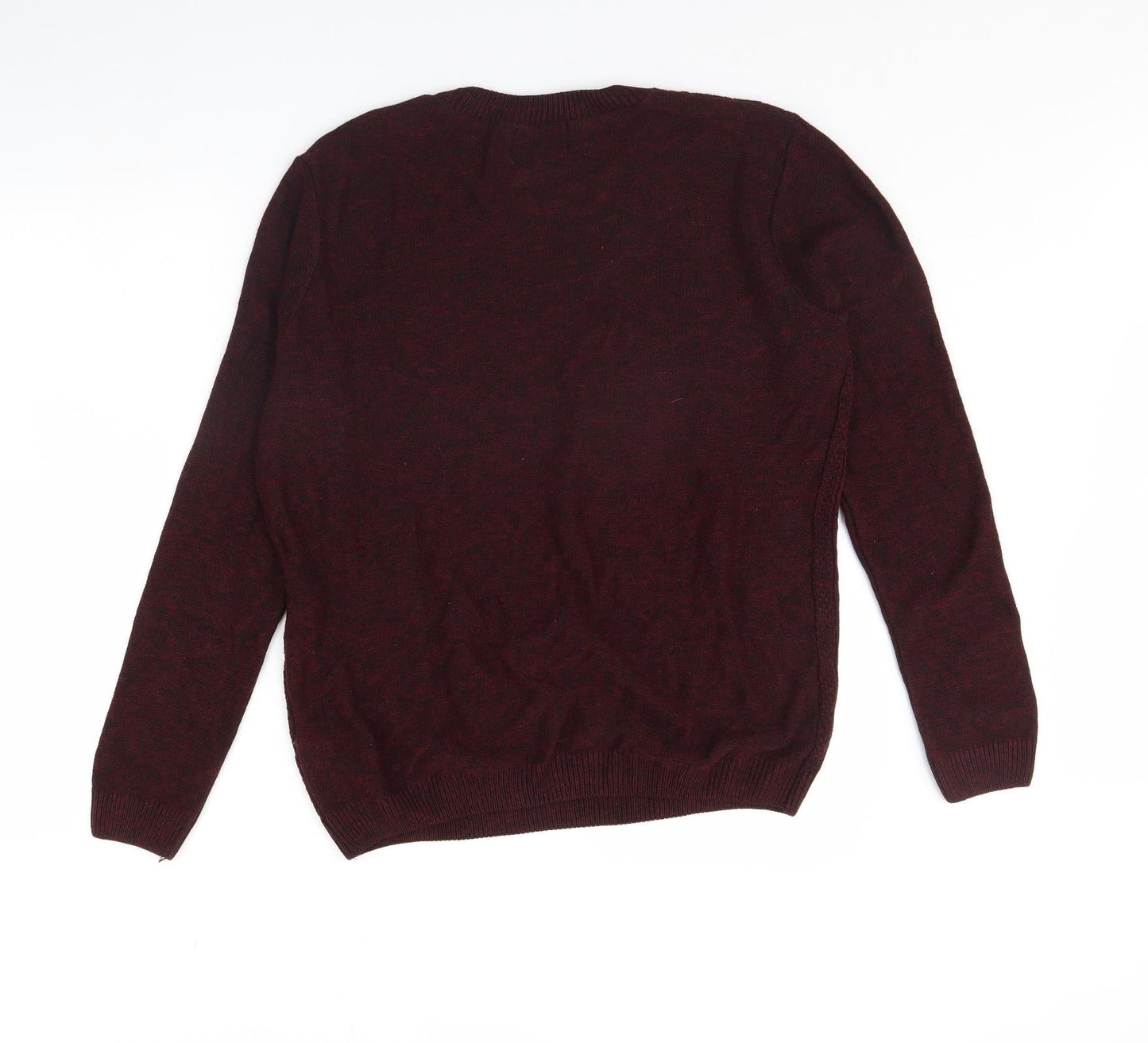 Topman Mens Red   Pullover Jumper Size M