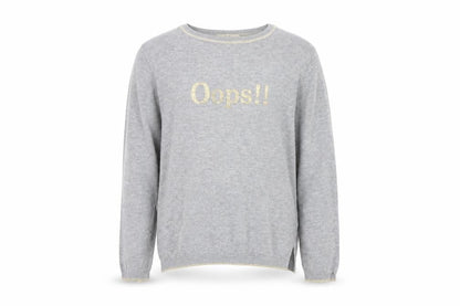 Zara Girls Grey   Pullover Jumper Size 8 Years
