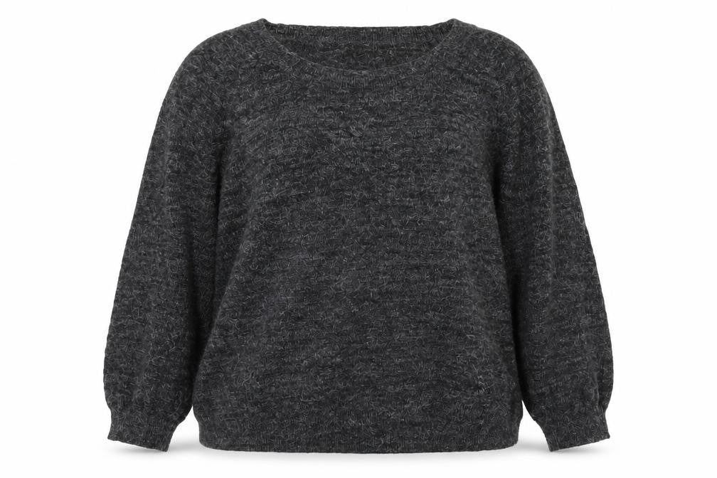 Womens UK Size 12 M&s Grey Pullover Jumper