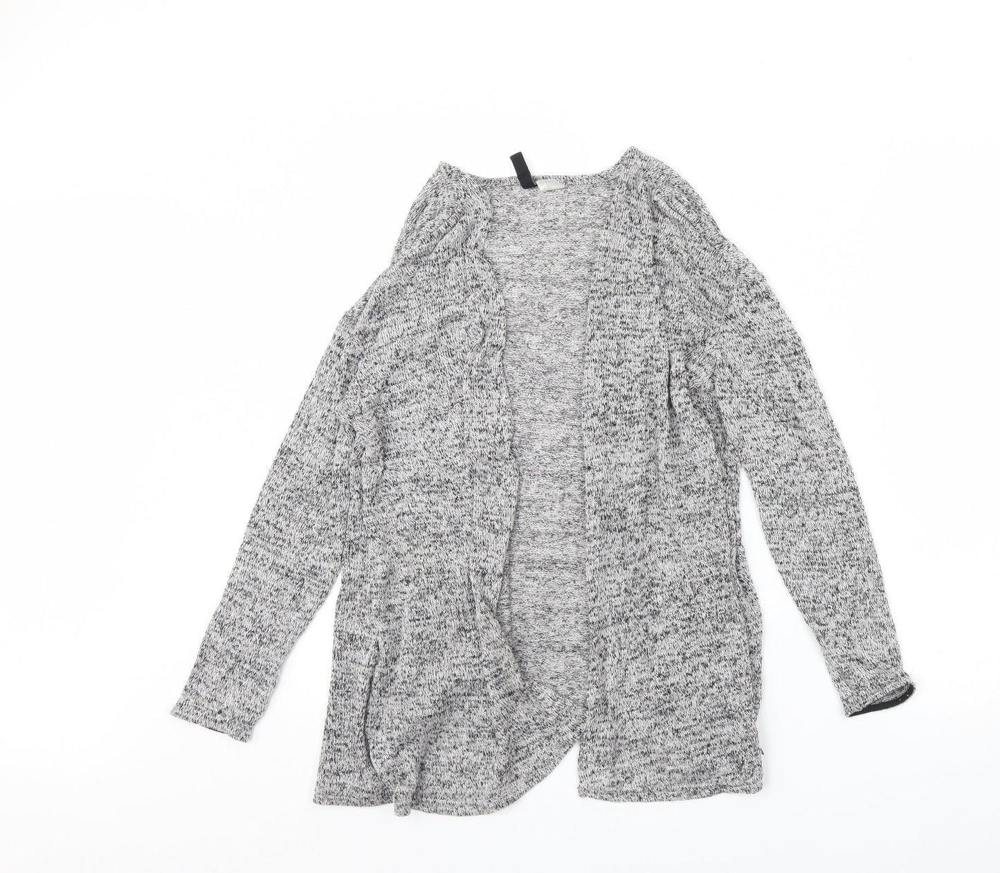 Womens UK Size S Divided Grey Cardigan Jumper