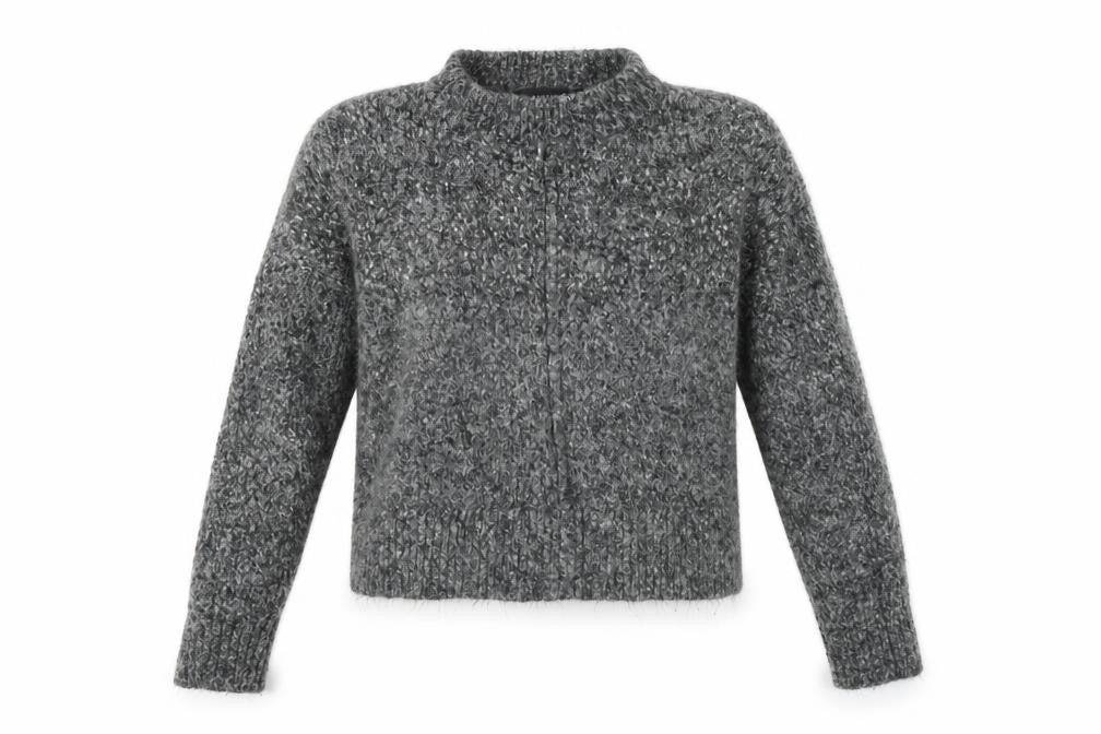Womens UK Size 8 Atmosphere Grey Pullover Jumper