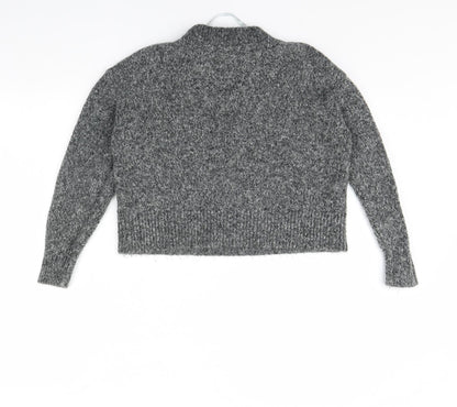 Womens UK Size 8 Atmosphere Grey Pullover Jumper