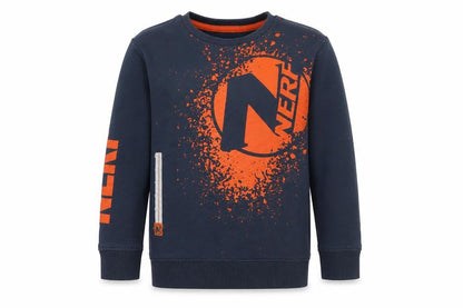 NERF Boys Grey   Pullover Jumper Size 6 Years