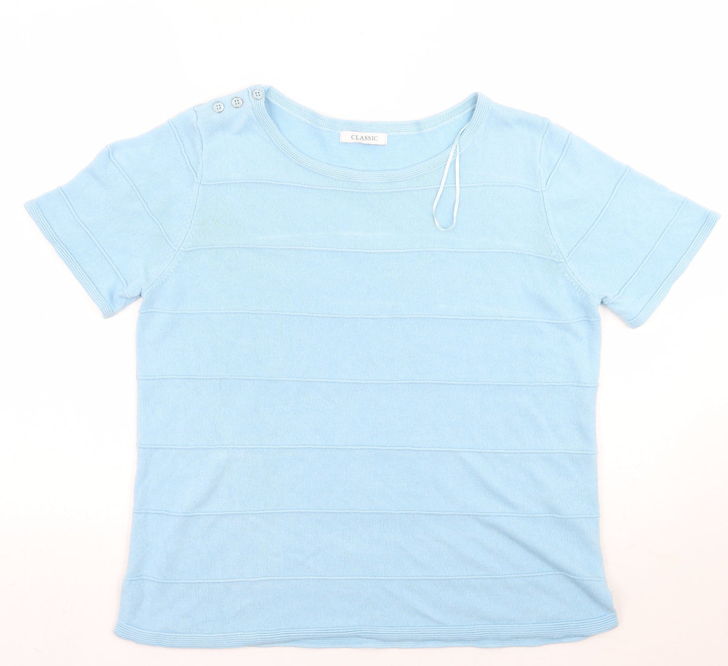 Marks and Spencer Mens Blue    T-Shirt Size 14