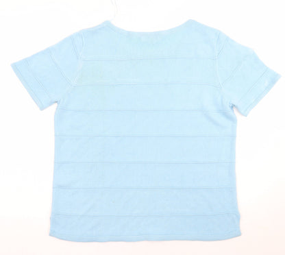 Marks and Spencer Mens Blue    T-Shirt Size 14