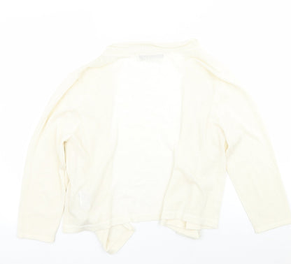 Womens UK Size  Marks and Spencer Ivory Cardigan Jumper