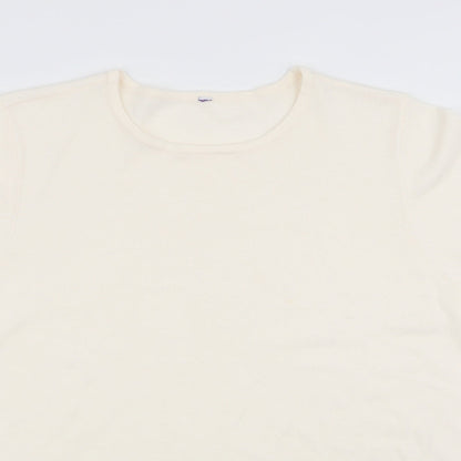 Womens UK Size 18 BHS Ivory Pullover Jumper