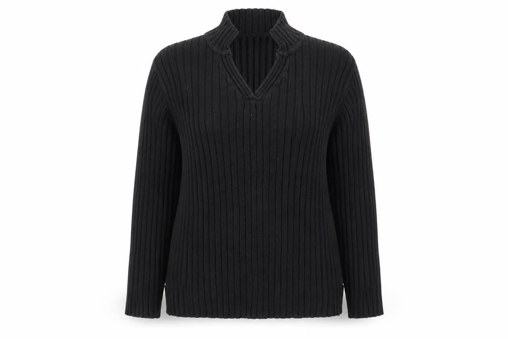 Womens UK Size 16 BHS Black Pullover Jumper