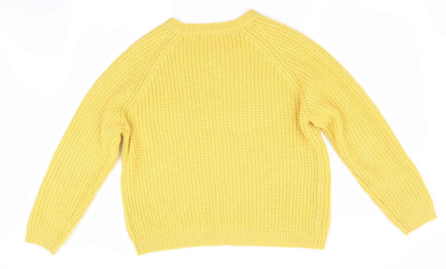 Womens UK Size  Marks and Spencer Yellow Pullover Jumper