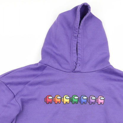 Preworn Womens Purple   Pullover Hoodie Size S