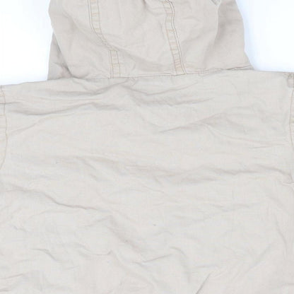 M&Co Boys Beige   Basic Coat Coat Size 9-12 Months