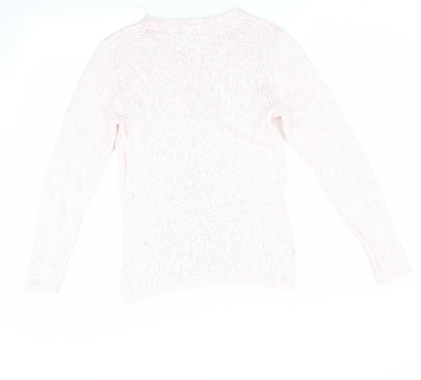 Womens UK Size S CC Pink Pullover Jumper