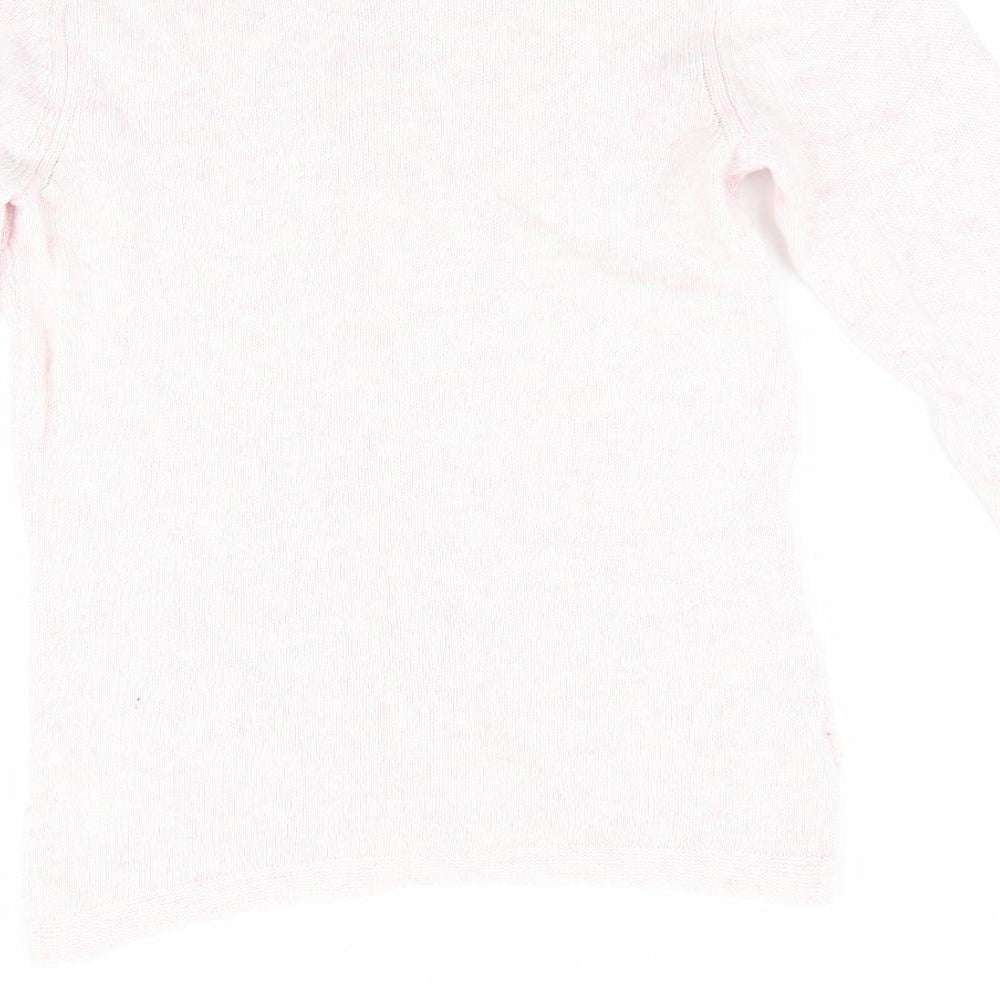 Womens UK Size S CC Pink Pullover Jumper