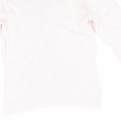 Womens UK Size S CC Pink Pullover Jumper