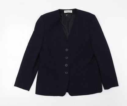 Womens UK Size 12 Bianca Blue Jacket