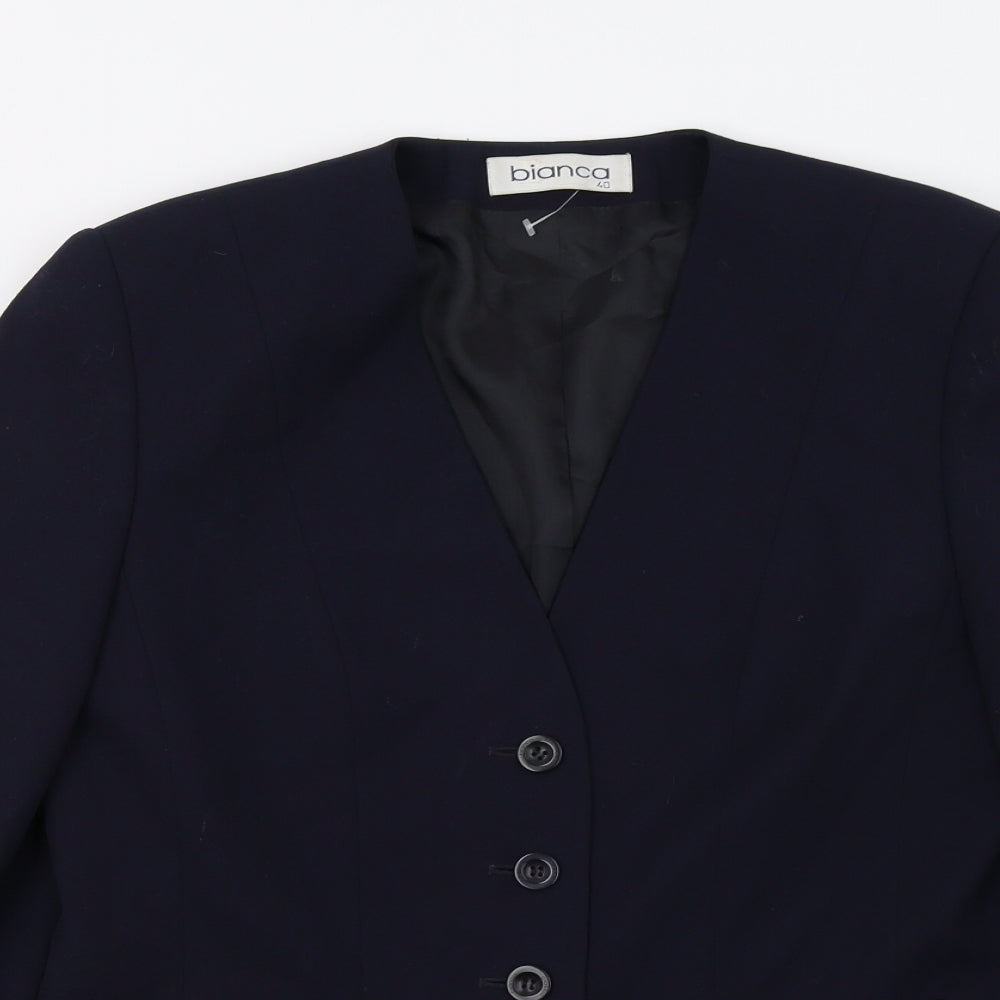 Womens UK Size 12 Bianca Blue Jacket