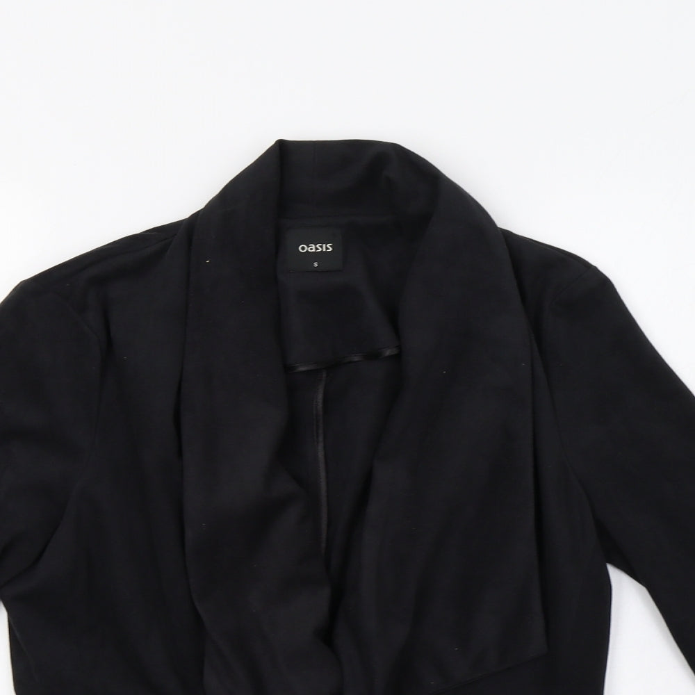 Womens UK Size 8 Oasis Black Jacket