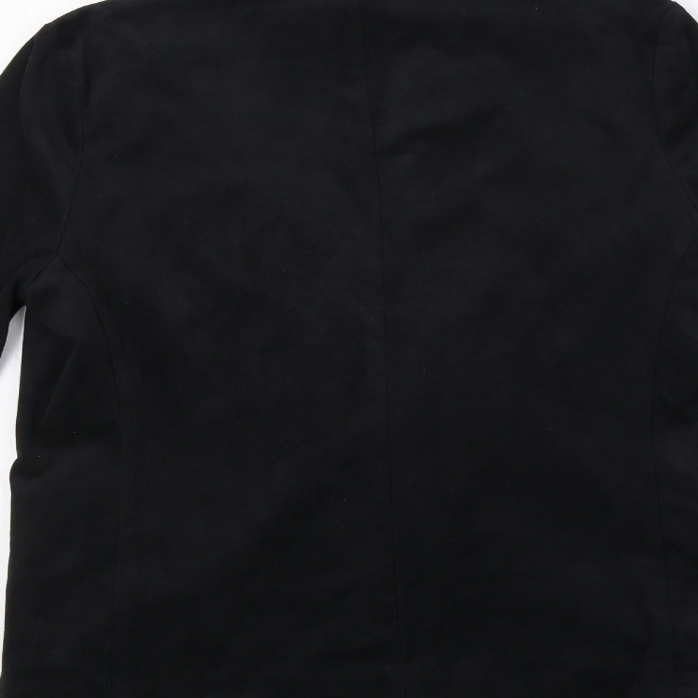 Womens UK Size 8 Oasis Black Jacket