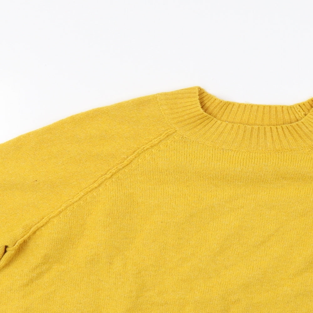 George Womens Yellow   Pullover Jumper Size M