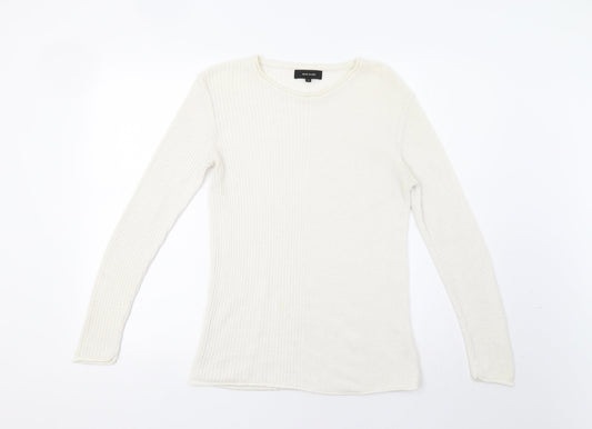 Womens UK Size XS River Island White Pullover Jumper