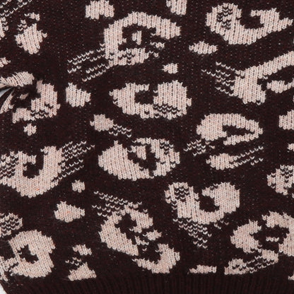 George Womens Brown Geometric  Pullover Jumper Size S