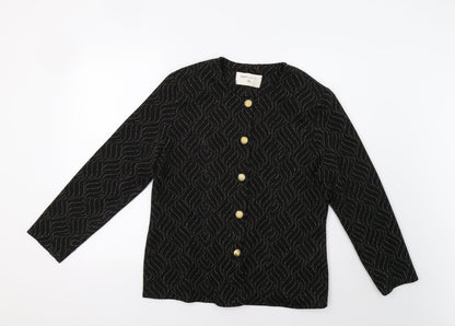 Womens UK Size 16 Bonmarché Black Jacket