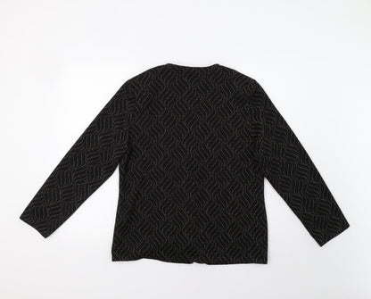 Womens UK Size 16 Bonmarché Black Jacket