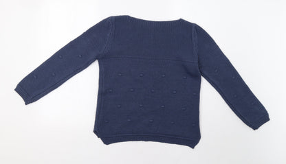 Preworn Womens Blue   Pullover Jumper Size S