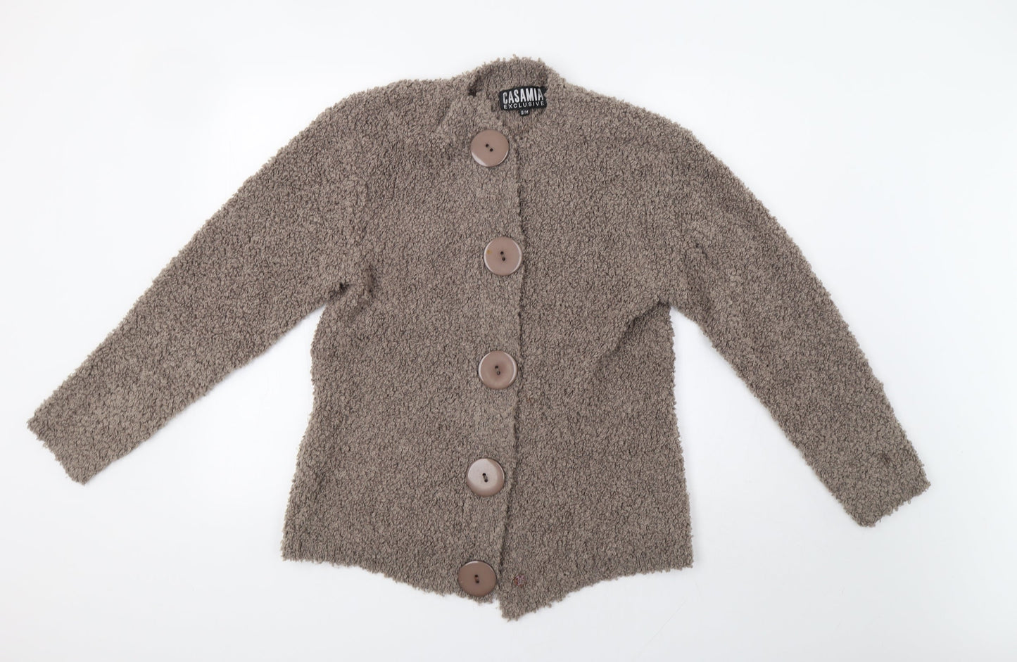 Womens UK Size M Casamia Beige Overcoat