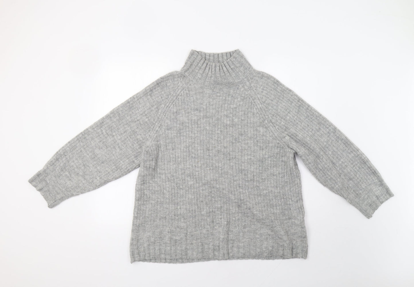Womens UK Size S H&M Grey Pullover Jumper