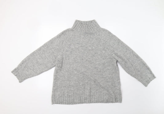 Womens UK Size S H&M Grey Pullover Jumper
