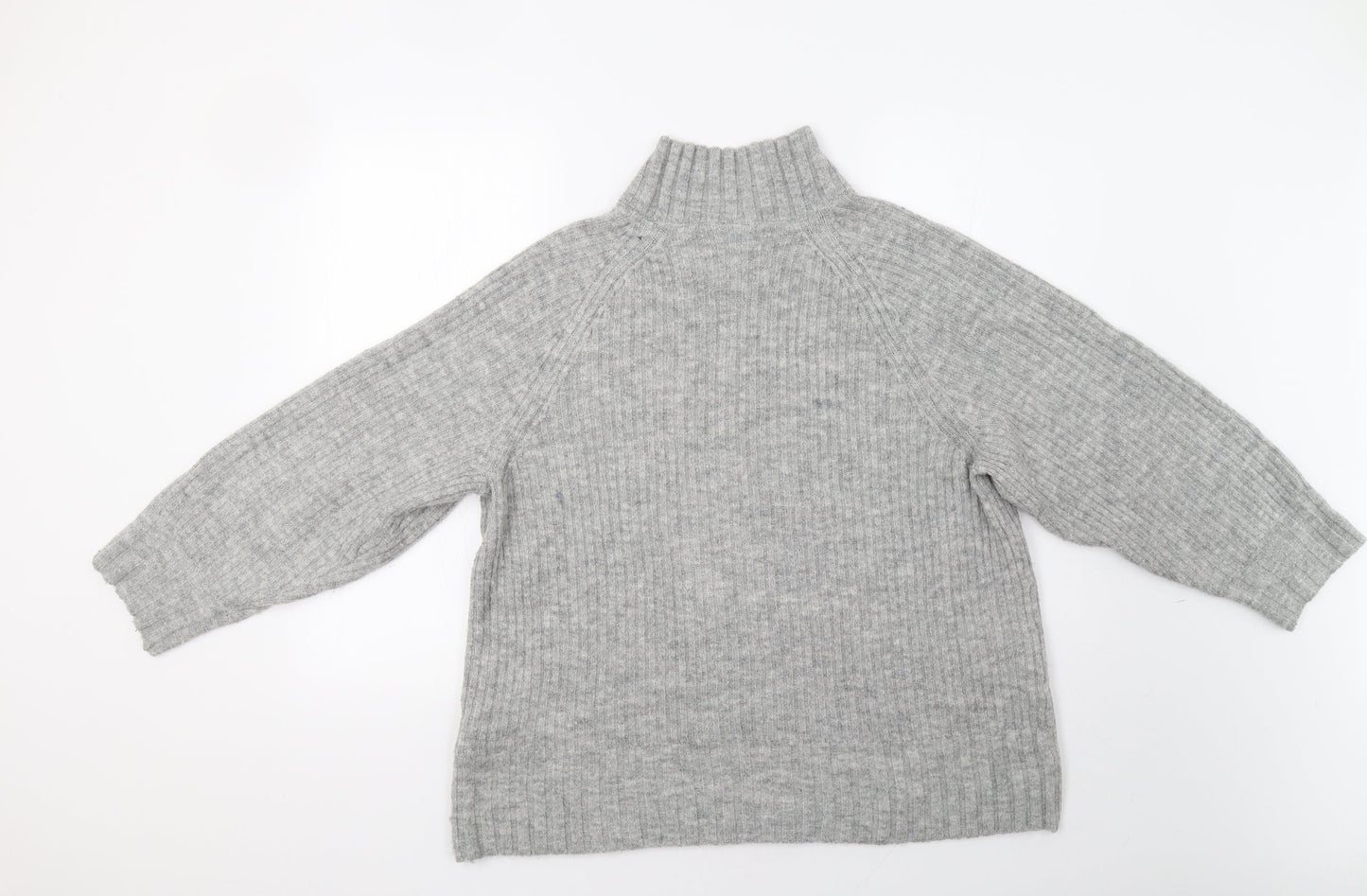Womens UK Size S H&M Grey Pullover Jumper