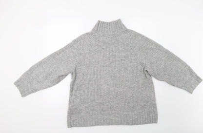 Womens UK Size S H&M Grey Pullover Jumper