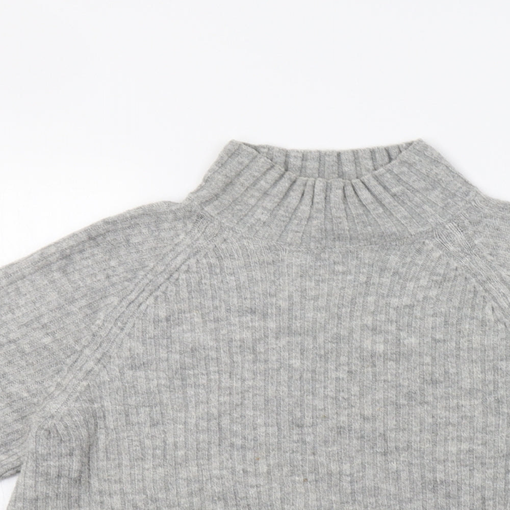 Womens UK Size S H&M Grey Pullover Jumper