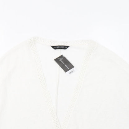 Dorothy Womens White   Cardigan Jumper Size S
