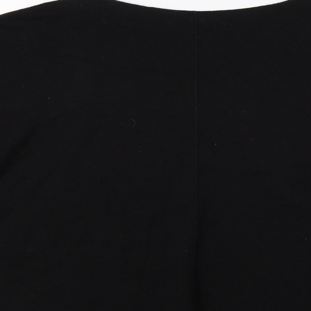 Womens UK Size M H&M Black Pullover Jumper