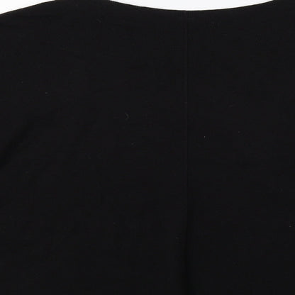 Womens UK Size M H&M Black Pullover Jumper
