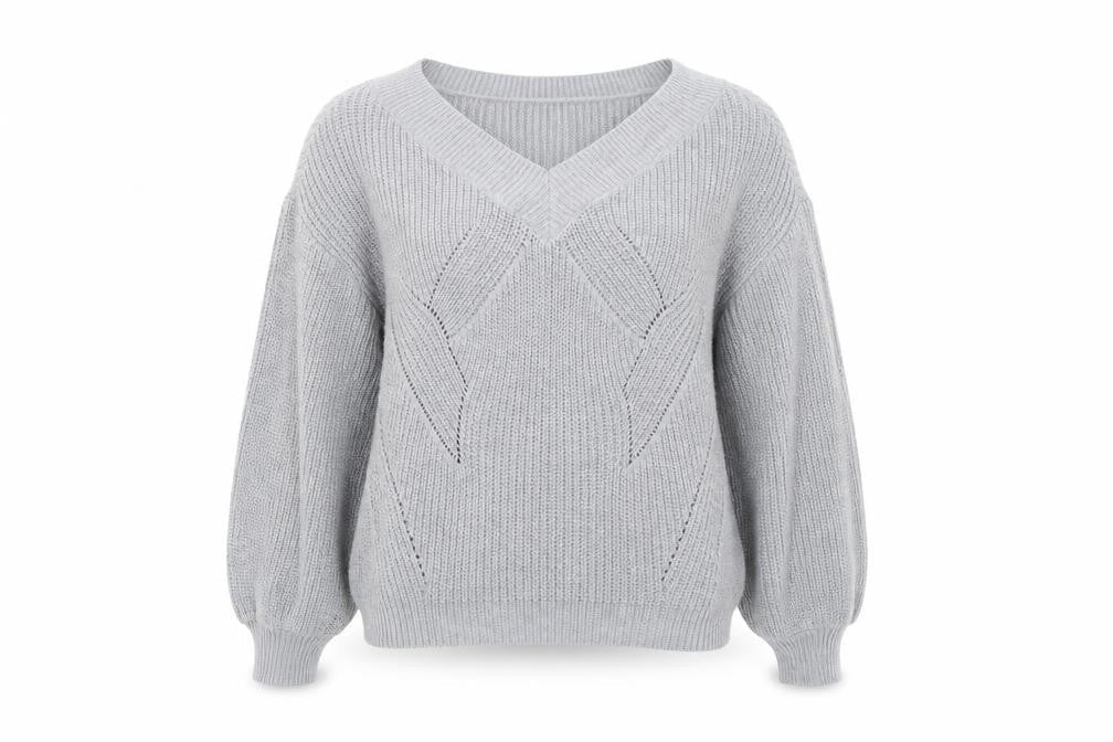 Miss Selfridge Womens Grey   Pullover Jumper Size M