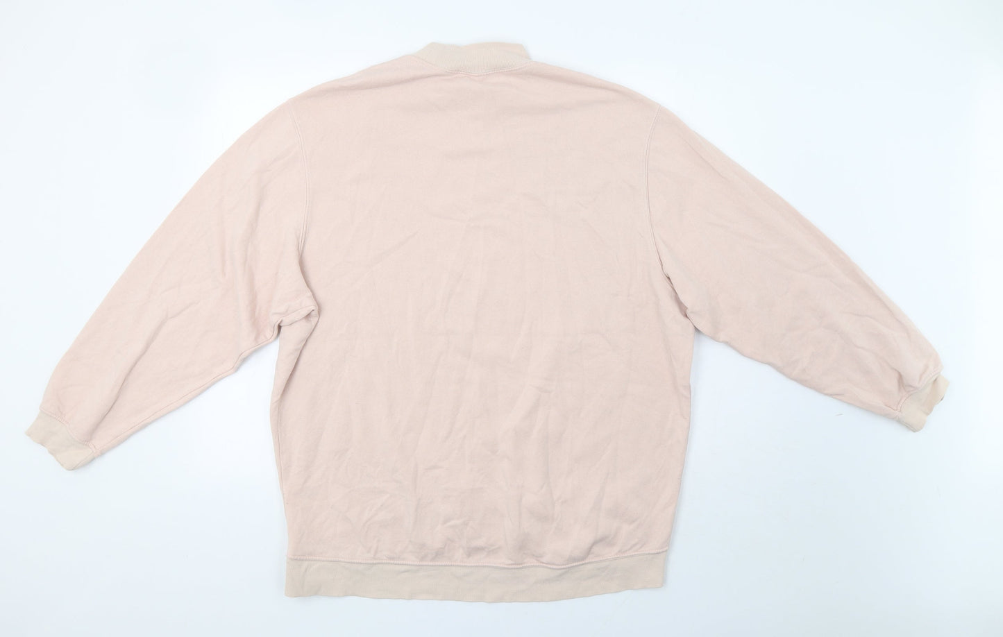 H&M Womens Pink   Pullover Sweatshirt Size M