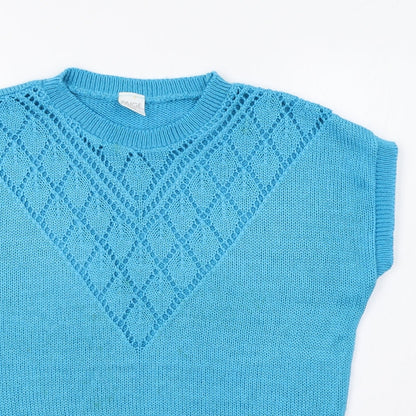Paige Womens Blue   Vest Jumper Size 14